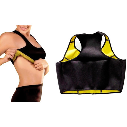HH68 STANIK sportowy HOT burn neoprenowy fitnes