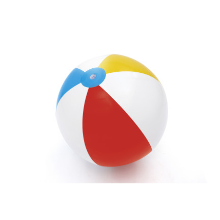 31021 DMUCHANA PIŁKA PLAŻOWA OGRODOWA W PASKI DUŻA BESTWAY 51CM