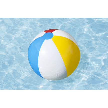 31021 DMUCHANA PIŁKA PLAŻOWA OGRODOWA W PASKI DUŻA BESTWAY 51CM