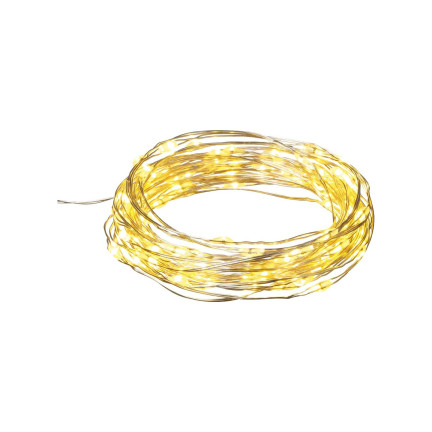 TG66255-2 LAMPKI DRUCIK 20 LED MIKRO GIRLANDA CIEPŁY BIAŁY PASTYLKA