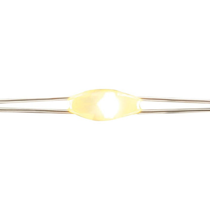 TG66259-2 LAMPKI CHOINKOWE na DRUCIKU 10 LED ŚWIATEŁKA GIRLANDA CIEPŁY BIAŁY baterie