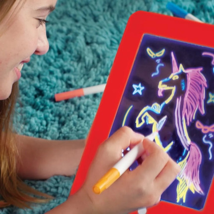 TG56631 TABLET GRAFICZNY DO RYSOWANIA ZNIKOPIS DLA DZIECI EDUKACYJNY SZABLONY PISAK
