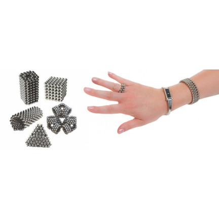 KK89 KULKI KLOCKI MAGNETYCZNE NEOCUBE 216szt. 3mm