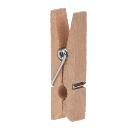 TG70278 Klamerki drewniane mini spinacze dekoracja 50SZT
