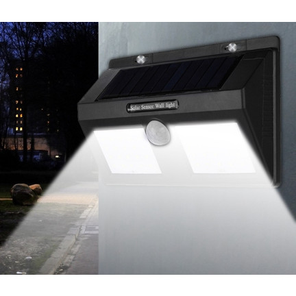 TG56408 PODWÓJNA LAMPA SOLARNA Z CZUJNIKIEM