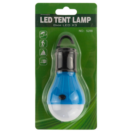 4072 LAMPKA TURYSTYCZNA ŻARÓWKA LED DO NAMIOTU BIWAK
