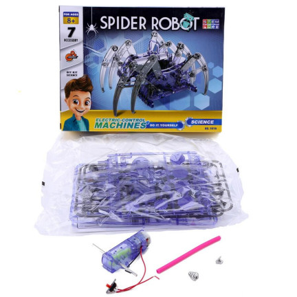 TG60705 ROBOT SOLARNY PAJĄK MODEL DO SKŁADANIA EDUKACYJNY POJAZDY SOLARNE ROBOTY KREATYWNY