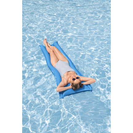 44007 MATERAC DMUCHANY DO PŁYWANIA JEDNOOSOBOWY PLAŻOWY KOLORY BESTWAY 183X69CM