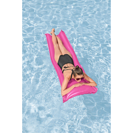 44007 MATERAC DMUCHANY DO PŁYWANIA JEDNOOSOBOWY PLAŻOWY KOLORY BESTWAY 183X69CM