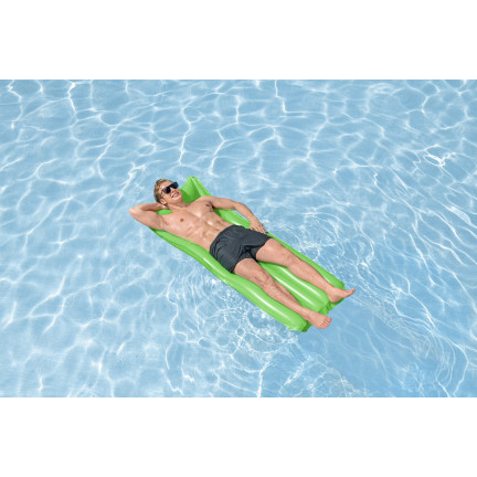 44007 MATERAC DMUCHANY DO PŁYWANIA JEDNOOSOBOWY PLAŻOWY KOLORY BESTWAY 183X69CM