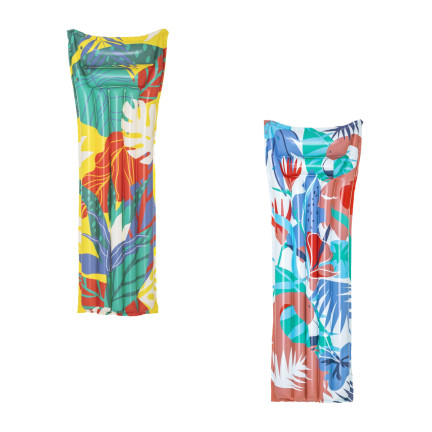 44033 MATERAC KOLOROWY PLAŻOWY DO PŁYWANIA KOLORY SZCZĘŚCIA BESTWAY 183X69CM
