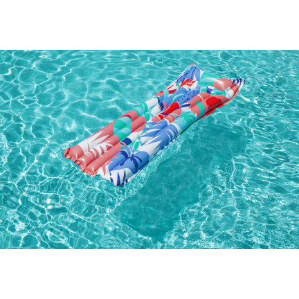 44033 MATERAC KOLOROWY PLAŻOWY DO PŁYWANIA KOLORY SZCZĘŚCIA BESTWAY 183X69CM