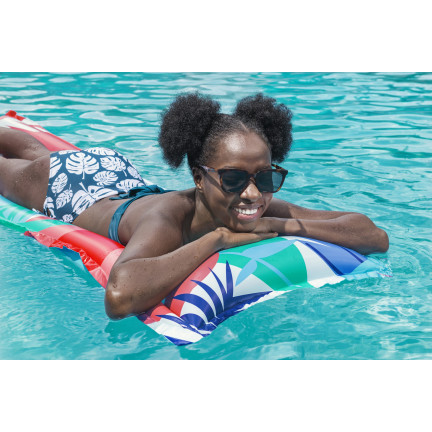 44033 MATERAC KOLOROWY PLAŻOWY DO PŁYWANIA KOLORY SZCZĘŚCIA BESTWAY 183X69CM