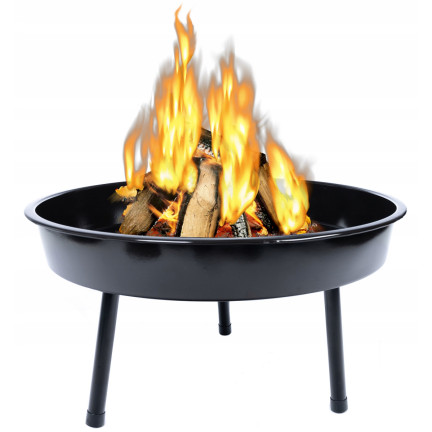 TG72009 TRÓJNÓG Z RUSZTEM GRILL OGRODOWY PALENISKO OGRODOWE GRILL WISZĄCY