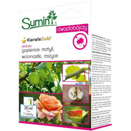 SUM30 KARATE GOLD spray, oprysk na mszyce szkodniki, środek na miseczniki 20ml