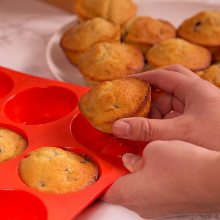 TG56209 FORMA DO MUFFINEK BABECZEK SILIKONOWA BLACHA pieczenia 12szt