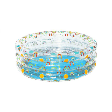 51048 BASEN OGRODOWY BASENIK DLA DZIECI BRODZIK TROPICAL 170X53 CM BESTWAY