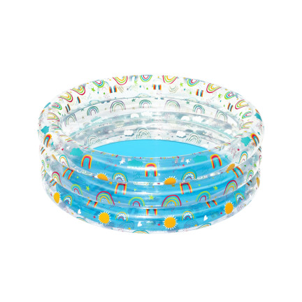 51048 BASEN OGRODOWY BASENIK DLA DZIECI BRODZIK TROPICAL 170X53 CM BESTWAY