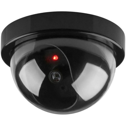 AG34 ATRAPA KAMERY PRZEMYSŁOWEJ KAMERA KOPUŁKA MIGAJĄCA DIODA LED MONITORING