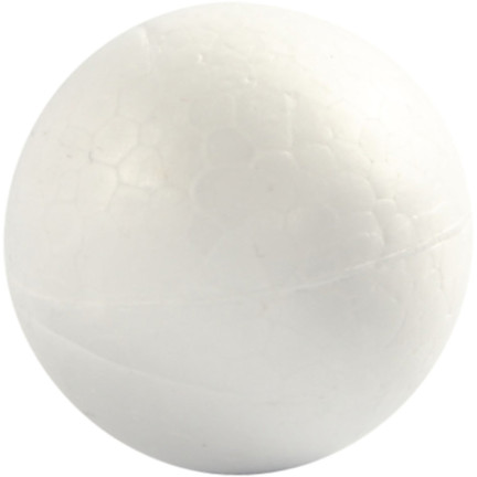 677806 KULA BOMBKA KULE STYROPIANOWE 8cm DECOUPAGE 10szt