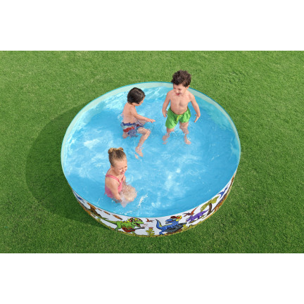 55022 Basen rozporowy dla dzieci, basenik ogrodowy, Dinozaury, Bestway 55022