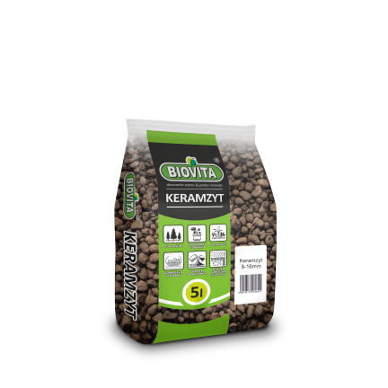 BIO4 BIOVITA KERAMZYT 5L 8-16MM OGRODNICZY NATURALNY DRENAŻ DONICZKI