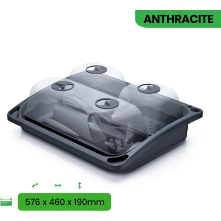 INST01-S433 MINI SZKLARNIA ROZSADNIK DO WYSIEWU SADZONEK ZESTAW STARTOWY + NARZĘDZIA