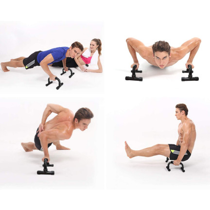 SP13 UCHWYTY DO POMPEK PODPÓRKI PUSH UP WZMOCNIONE 2SZT TRENING W DOMU STABILNE