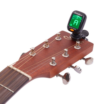 TG64656 TUNER STROIK GITAROWY CYFROWY LCD GITARA BAS KLIPS