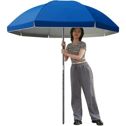 GAO8364 PARASOL PLAŻOWY OGRODOWY ŁAMANY Z FILTREM UPF 30+ 155CM
