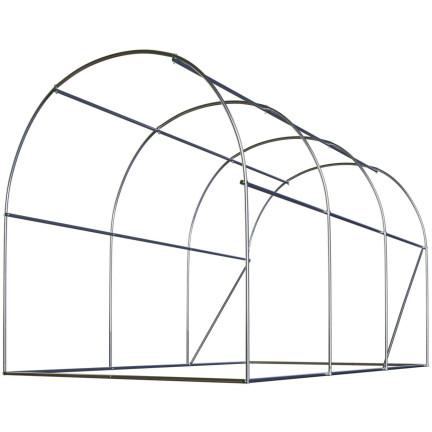 TUN5576 TUNEL FOLIOWY SZKLARNIA OGRODOWA 3,5x2m FOLIAK NAMIOT WARZYWA ROZSADY 7m2