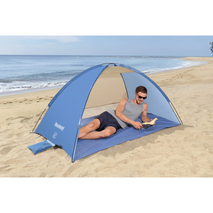 68105 NAMIOT PLAŻOWY PARAWAN SKŁADANY 2- OSOBOWY LEKKI 2m x 1,2m