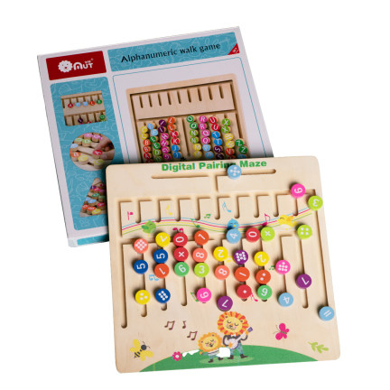 TG67010 SORTER DREWNIANY UKŁADANKA NAUKA DOPASUJ MONTESSORI ZABAWA LOGICZNA