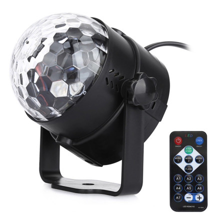 ZZ29 PROJEKTOR LED RGB KULA