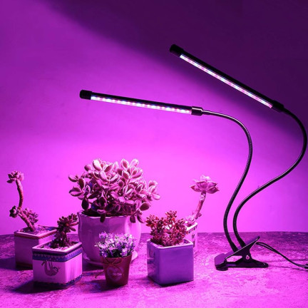 IM011 LAMPA LED DO UPRAWY ROŚLIN WZROSTU KWIATÓW Z KLIPSEM REGULACJA TIMER