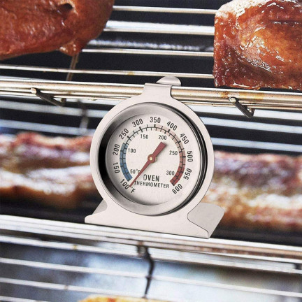 DO10 TERMOMETR DO PIEKARNIKA WĘDZARNI STALOWY INOX