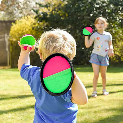TG71643 Rzepy catch ball, paletki rzepowe z piłką, gra rzucaj i łap, gra zręcznościowa
