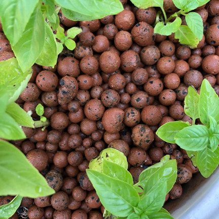 BIO13 KERAMZYT DROBNY 5L 4-8MM OGRODNICZY NATURALNY DRENAŻ DONICZKI