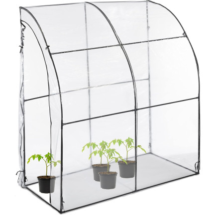 TG77605 TUNEL FOLIOWY OGRODOWY SZKLARNIA OGRODOWA 2x1 m FOLIA 2m2 WARZYWA Przyscienna