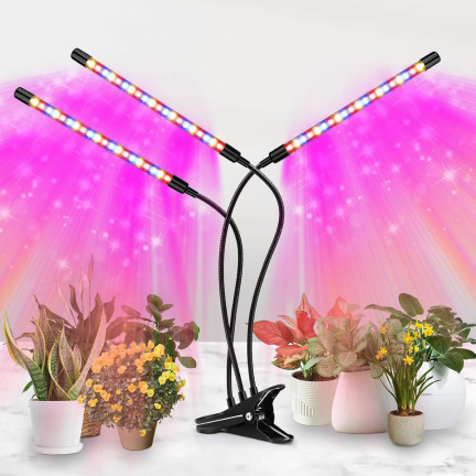 IM010 3 RAMIENNA LAMPA DO WZROSTU ROŚLIN DOŚWIETLANIA 60 LED TIMER + PILOT
