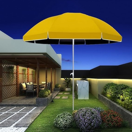 GAO8364 PARASOL PLAŻOWY OGRODOWY ŁAMANY Z FILTREM UPF 30+ 155CM