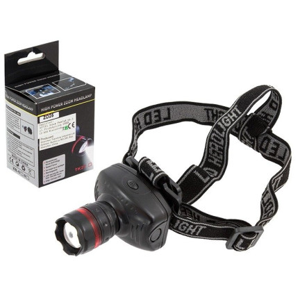PT36 LATARKA CZOŁOWA LED ZOOM CREE CZOŁÓWKA 3 WAT