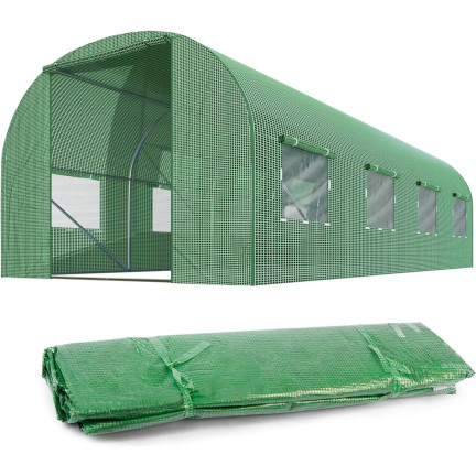 TG71371 FOLIA ZAMIENNA NA TUNEL FOLIOWY POSZYCIE SZKLARNIA ZIELONA 4X2,5M