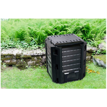 IKL380C KOMPOSTOWNIK MODUŁOWY 380L MROZOODPORNY NA KOMPOST