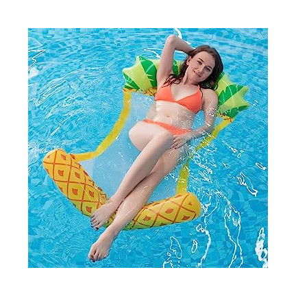 TG67351 HAMAK WODNY DMUCHANY ANANAS MATERAC LEŻAK
