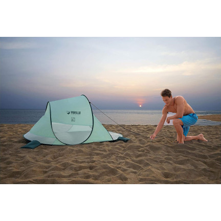 68107 NAMIOT PLAŻOWY TURYSTYCZNY BESTWAY SAMOROZKŁADAJĄCY 2M x 1,2M BEACH QUICK