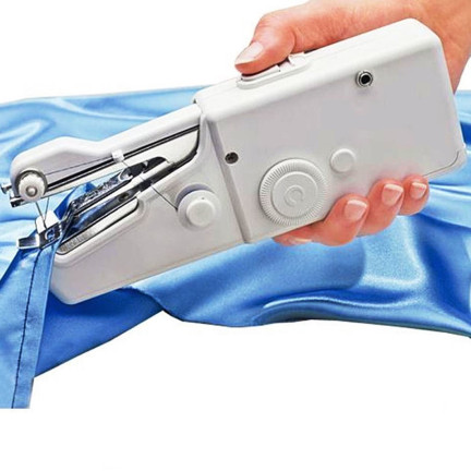 DO15 MASZYNA DO SZYCIA RĘCZNA MINI PRZENOŚNA ELEKTRYCZNA NA BATERIE + AKCESORIA