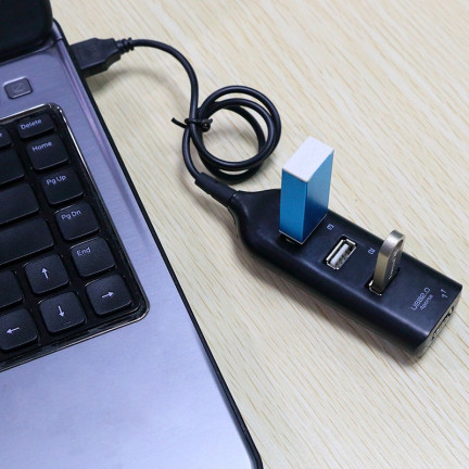 TG66249 HUB USB ROZDZIELACZ 4 PORTÓW ROZGAŁĘŹNIK USB