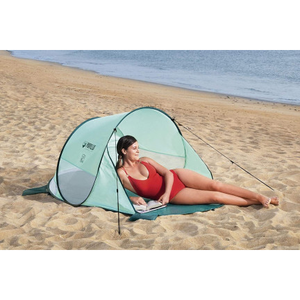 68107 NAMIOT PLAŻOWY TURYSTYCZNY BESTWAY SAMOROZKŁADAJĄCY 2M x 1,2M BEACH QUICK