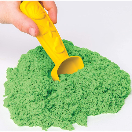 TG60132-3 PIASEK KINETYCZNY MAGICZNY 1KG PIASKOLINA KOLORY ZIELONY